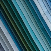 Möbeltyg i grön sammet