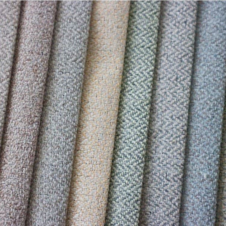 Blackout Herringbone Linen Curtain Fabric Bedroom Living Room best Blackout Herringbone Linen Curtain Fabric Bedroom Living Room best