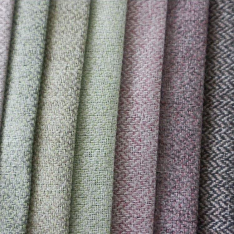 Blackout Herringbone Linen Curtain Fabric Bedroom Living Room price Blackout Herringbone Linen Curtain Fabric Bedroom Living Room price